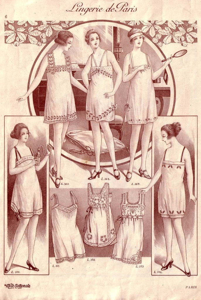 Vintage 1920s Slip Ad